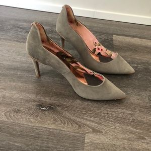 Grey Suede Shoes